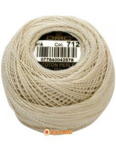Dmc Coton Perle Art 116 DMC Coton Perle 712 (No:5-8-12) art  712