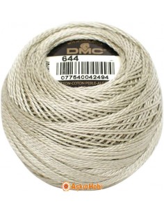 Dmc Coton Perle Art 116 DMC Coton Perle 644 (No:5-8-12) art  644