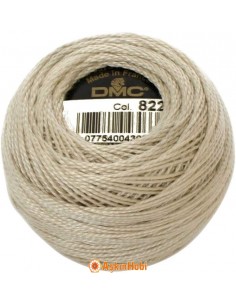 Dmc Coton Perle Art 116 DMC Coton Perle 822 (No:5-8-12) art  822
