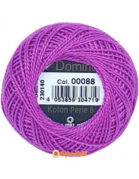 Domino Cotton Perle 8 Domino Koton Perle 00088 (No : 08) 00088 Domino Cotton Perle 8 Domino Koton Perle 00088 (No : 08) 00088