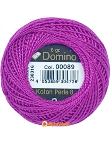 Domino Koton Perle 8 Domino Koton Perle 00089 (No : 08) 00089