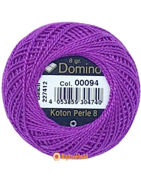 Domino Koton Perle 8 Domino Koton Perle 00094 (No : 08) 00094 Domino Koton Perle 8 Domino Koton Perle 00094 (No : 08) 00094