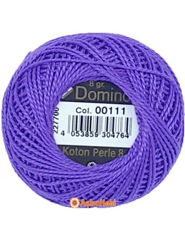 Domino Koton Perle 8 Domino Koton Perle 00111 (No : 08) 00111