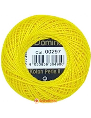 Domino Cotton Perle 8 Domino Koton Perle 00297 (No : 08) 00297