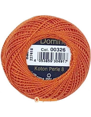 Domino Koton Perle 8 Domino Koton Perle 00326 (No : 08) 00326