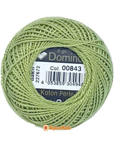 Domino Cotton Perle 8 Domino Koton Perle 00843 (No : 08) 00843