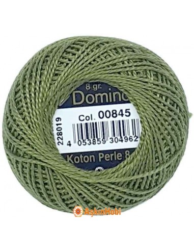 Domino Cotton Perle 8 Domino Koton Perle 00845 (No : 08) 00845