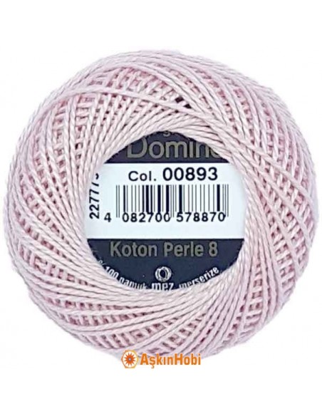 Domino Cotton Perle 8 Domino Koton Perle 00893 (No : 08) 00893 Domino Cotton Perle 8 Domino Koton Perle 00893 (No : 08) 00893
