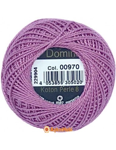 Domino Cotton Perle 8 Domino Koton Perle 00970 (No : 08) 00970