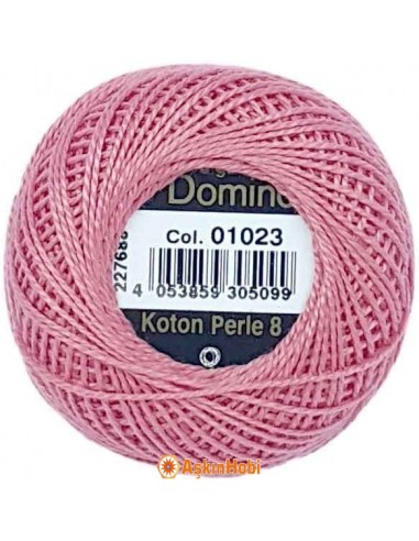 Domino Koton Perle 8 Domino Koton Perle 01023 (No : 08) 01023