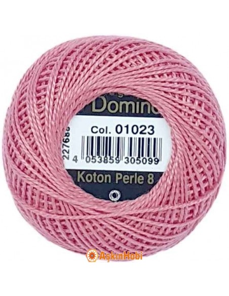 Domino Cotton Perle 8 Domino Koton Perle 01023 (No : 08) 01023 Domino Cotton Perle 8 Domino Koton Perle 01023 (No : 08) 01023