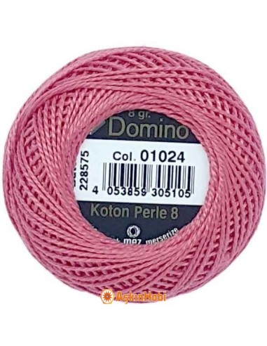 Domino Koton Perle 8 Domino Koton Perle 01024 (No : 08) 01024