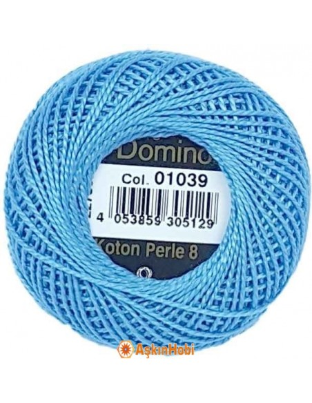 Domino Cotton Perle 8 Domino Koton Perle 01039 (No : 08) 01039 Domino Cotton Perle 8 Domino Koton Perle 01039 (No : 08) 01039