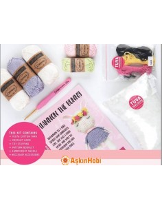 Tığ İşi Amigurumi Oyuncak Setleri Tiğ İşi Amigurumi Oyuncak Kiti Cak08 CAK08 2