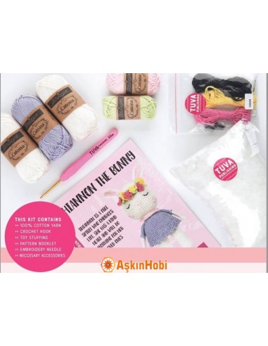 Tığ İşi Amigurumi Oyuncak Setleri Tiğ İşi Amigurumi Oyuncak Kiti Cak08 CAK08