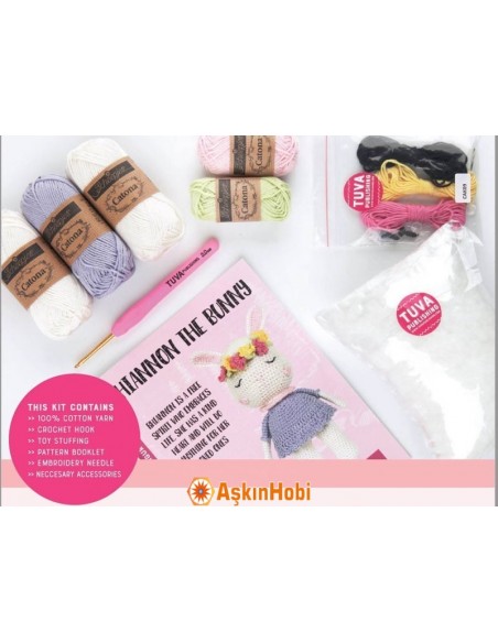 Tığ İşi Amigurumi Oyuncak Setleri Tiğ İşi Amigurumi Oyuncak Kiti Cak08 CAK08