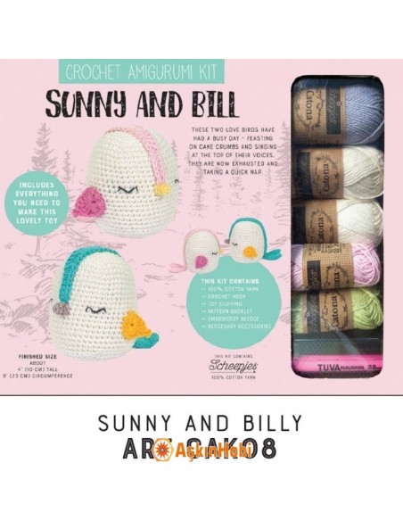 Tığ İşi Amigurumi Oyuncak Setleri Tiğ İşi Amigurumi Oyuncak Kiti Cak08 CAK08