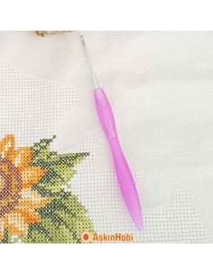 Colorful Handle Wool Crochet COLORED HANDLE CROCHET 012 2