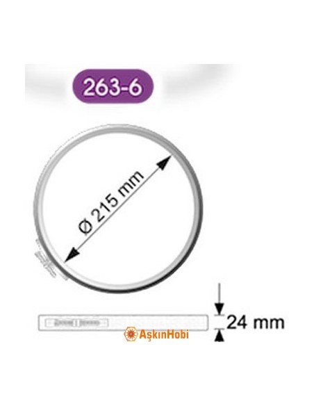 Şirin Sabitlenen Nakış Kasnaklar FIÇI SİSTEMLİ NAKIŞ KASNAĞI 263 263
