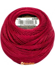 Dmc Coton Perle Art 116 DMC Coton Perle 498 (No:5-8-12) art  498