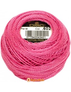 Dmc Coton Perle Art 116 DMC Coton Perle 602 (No:5-8-12) art  602