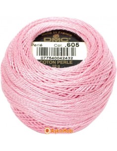 Dmc Coton Perle Art 116 DMC Coton Perle 605 (No:5-8-12) art  605