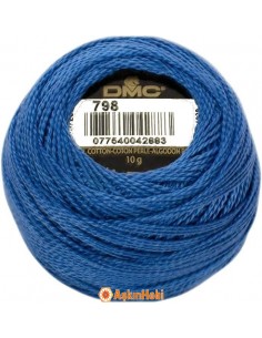 Dmc Coton Perle Art 116 DMC Coton Perle 798 (No:5-8-12) art  798