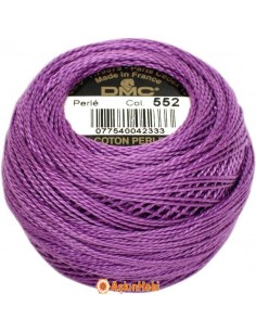 Dmc Coton Perle Art 116 DMC Coton Perle 552 (No:5-8-12) art  552