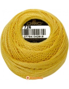 Dmc koton Perle Kuka DMC Koton Perle 726 (No:5-8) art  726