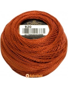 Dmc Coton Perle Art 116 DMC Coton Perle 920 (No:5-8-12) art  920