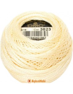 Dmc Coton Perle Art 116 DMC Coton Perle 3823 (No:5-8-12) art  3823