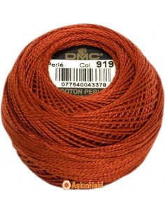 Dmc Coton Perle Art 116 DMC Coton Perle 919 (No:5-8) art  919
