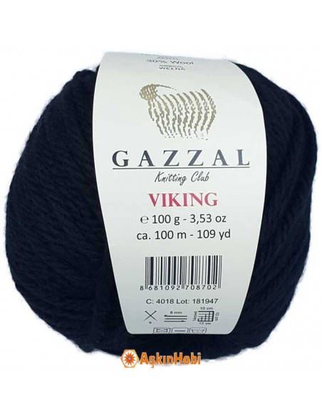 Gazzal Viking El Örgü Yünü Gazzal Viking 4018 4018