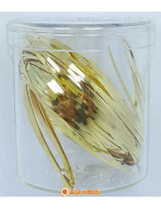 Tel Kırma Malzemeleri Taç Tel Kırma Teli, Altın 10mt ALTIN TEL