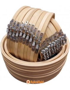 Bambu Vidalı Nakış Kasnağı BAMBU VİDALI NAKIŞ KASNAĞI 10mm