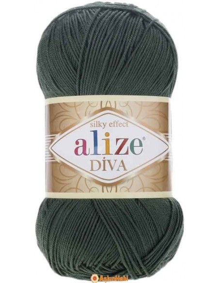 Alize Diva Alize Diva 131, Khaki green 131 Alize Diva Alize Diva 131, Khaki green 131
