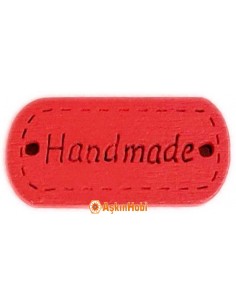 Ahşap Handmade Etiketi 2