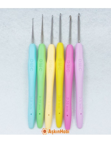 Dmc silicone handle crochet Dmc silicone handle crochet 0,5mm U1888/05 Dmc silicone handle crochet Dmc silicone handle crochet 0,5mm U1888/05