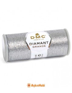 Dmc Diamant Grande Hand Embroidery Thread  DMC Diamant Grande Metallic Embroidery Thread G415 ART.381-G415