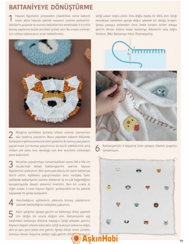 Kitaplar Modern Punch Nakişi 6870