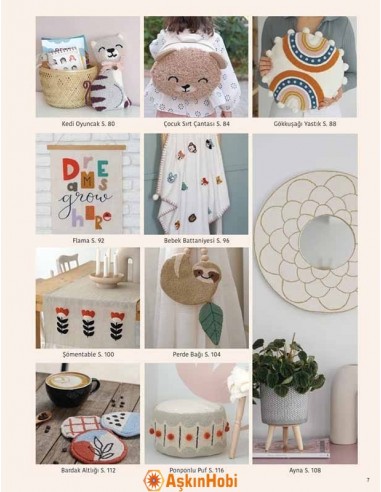 Kitaplar Modern Punch Nakişi 6870