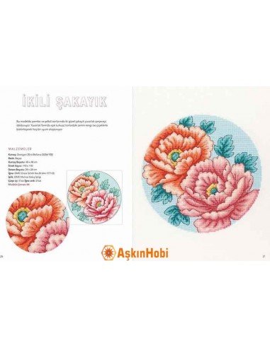 Books Kanavi̇çe Çi̇çekleri̇n Güzelli̇ği̇ 6690