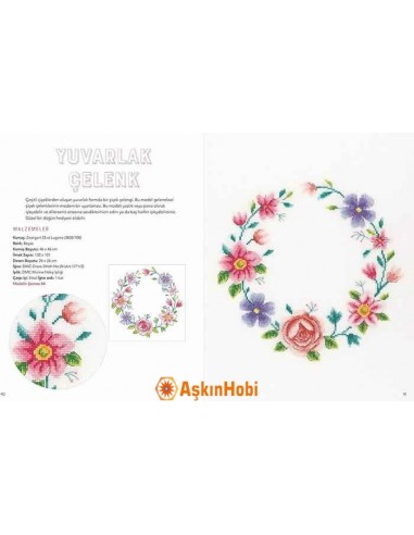 Books Kanavi̇çe Çi̇çekleri̇n Güzelli̇ği̇ 6690