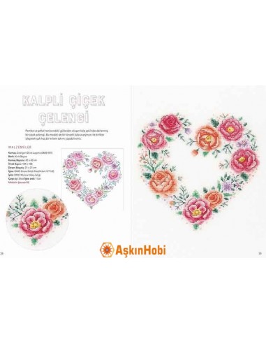 Books Kanavi̇çe Çi̇çekleri̇n Güzelli̇ği̇ 6690
