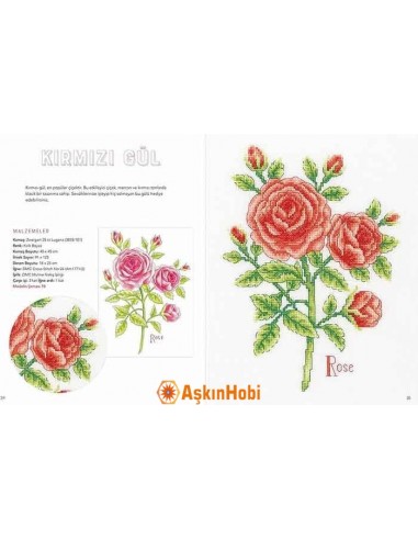 Books Kanavi̇çe Çi̇çekleri̇n Güzelli̇ği̇ 6690
