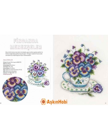 Books Kanavi̇çe Çi̇çekleri̇n Güzelli̇ği̇ 6690 Books Kanavi̇çe Çi̇çekleri̇n Güzelli̇ği̇ 6690
