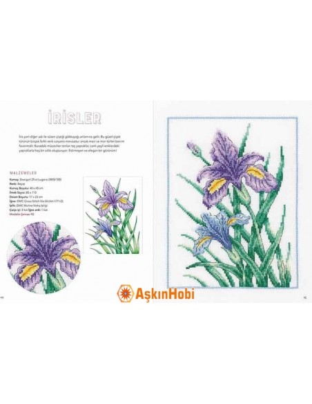 Books Kanavi̇çe Çi̇çekleri̇n Güzelli̇ği̇ 6690 Books Kanavi̇çe Çi̇çekleri̇n Güzelli̇ği̇ 6690