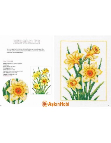 Books Kanavi̇çe Çi̇çekleri̇n Güzelli̇ği̇ 6690