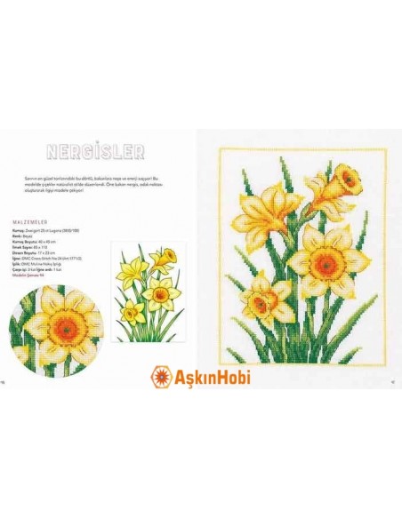 Books Kanavi̇çe Çi̇çekleri̇n Güzelli̇ği̇ 6690 Books Kanavi̇çe Çi̇çekleri̇n Güzelli̇ği̇ 6690