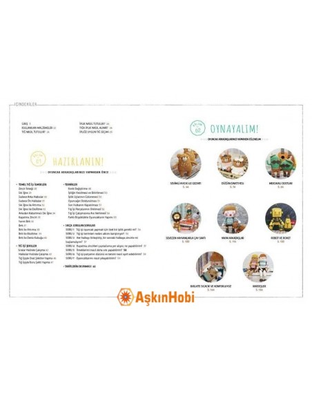 Kitaplar Amigurumi Oyuncak Kolleksiyonu 6810 Kitaplar Amigurumi Oyuncak Kolleksiyonu 6810
